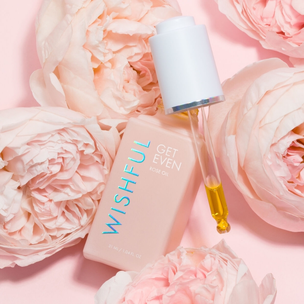 Wishful By HUDA BEAUTY Get Even Rose Oil - TRAVEL SIZE